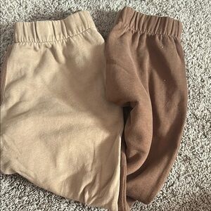 Kids Tan and Brown Bottoms